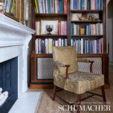 Schumacher Amara Paisley Oro Fabric