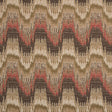 Schumacher Elio Flamestitch Ruby Fabric