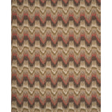 Schumacher Elio Flamestitch Ruby Fabric