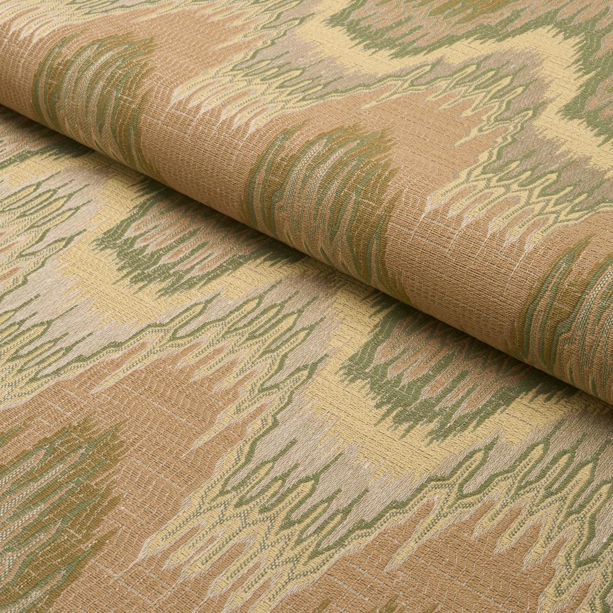 Schumacher Elio Flamestitch Citron Fabric
