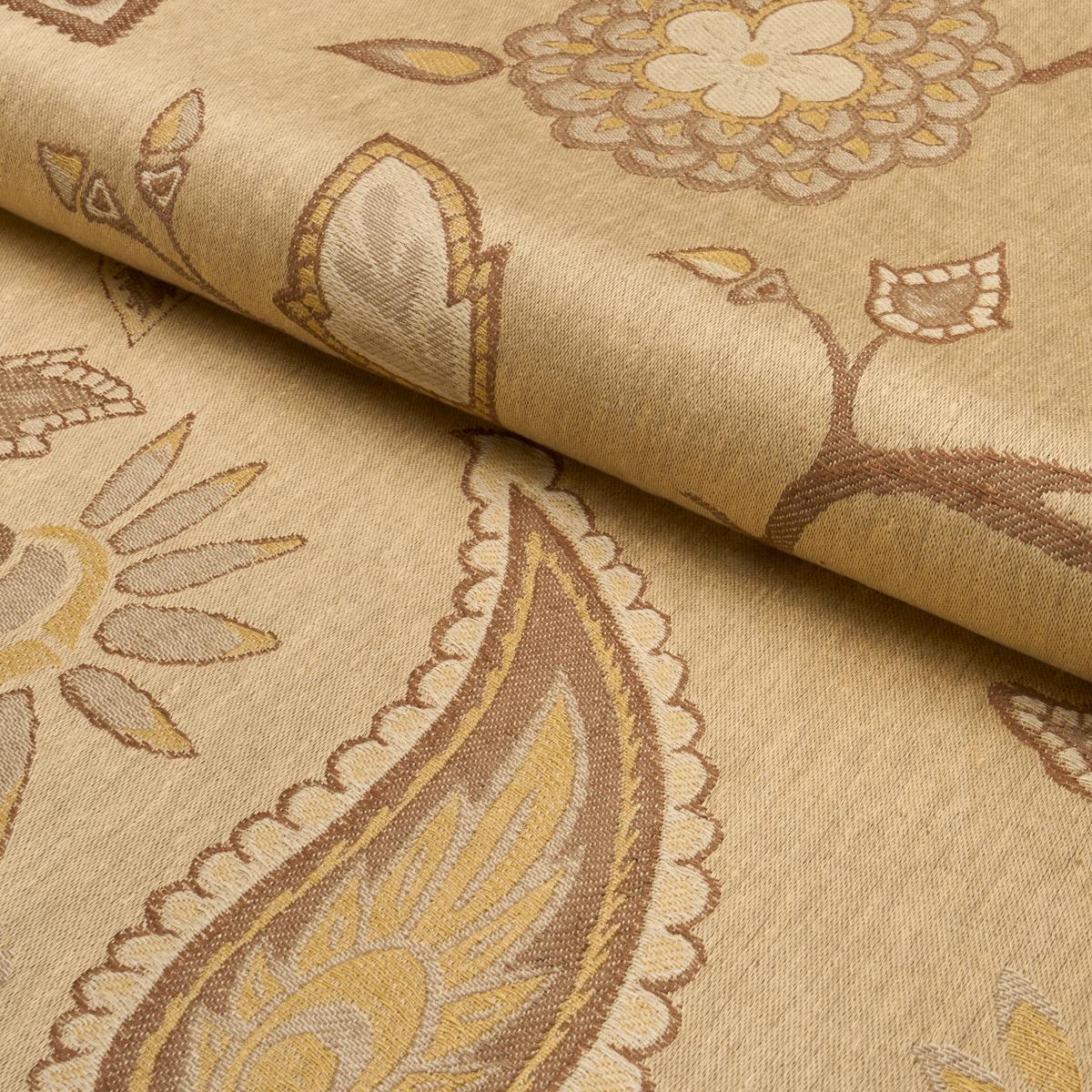 Schumacher Fiammetta Jacquard Oro Fabric