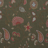 Schumacher Fiammetta Jacquard Verde Fabric