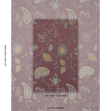 Schumacher Fiammetta Jacquard Rosa Fabric