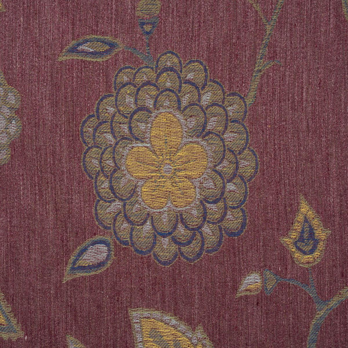 Schumacher Fiammetta Jacquard Rosa Fabric