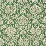 Schumacher Gianna Embroidery Emerald Fabric