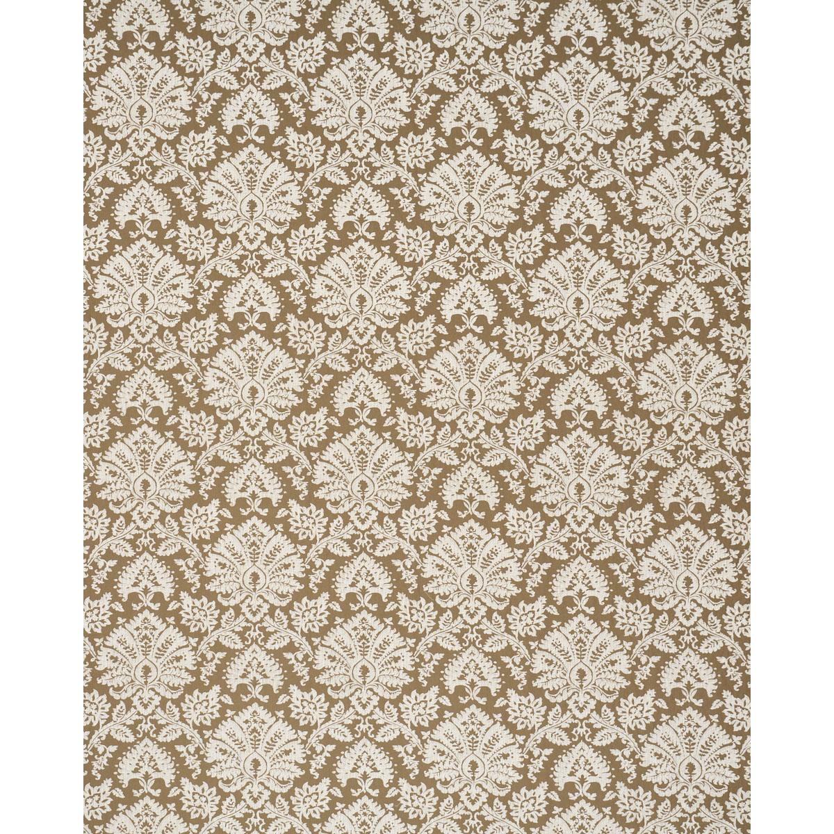 Schumacher Gianna Embroidery Caramel Fabric