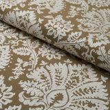 Schumacher Gianna Embroidery Caramel Fabric