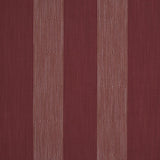 Schumacher Universal Stripe Ruby Fabric