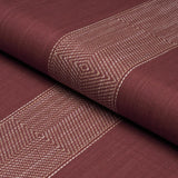 Schumacher Universal Stripe Ruby Fabric
