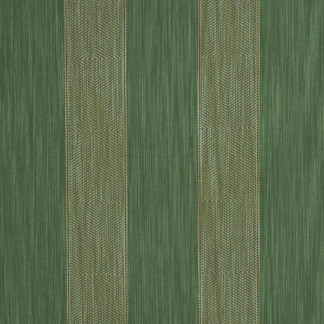 Schumacher Universal Stripe Emerald Fabric