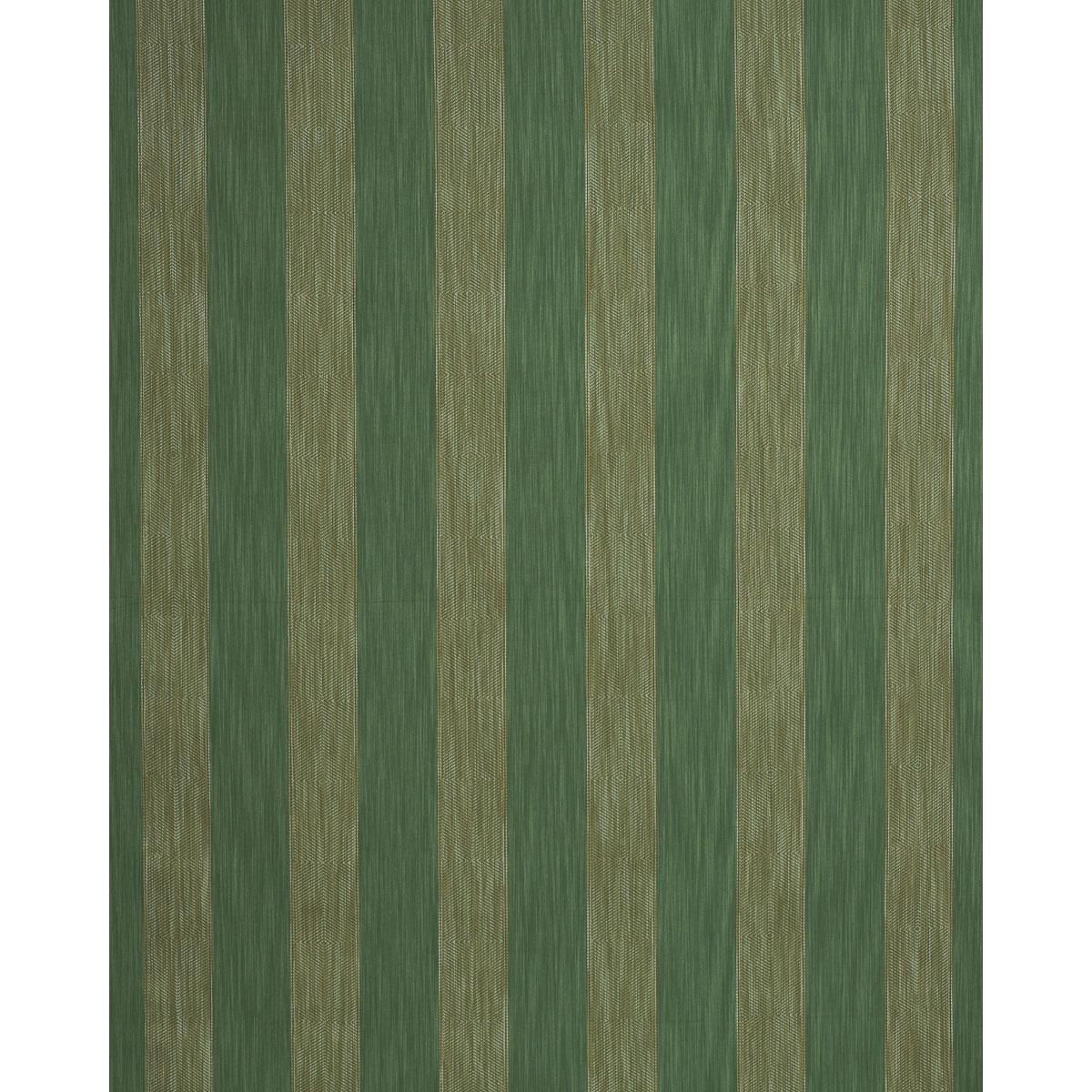 Schumacher Universal Stripe Emerald Fabric
