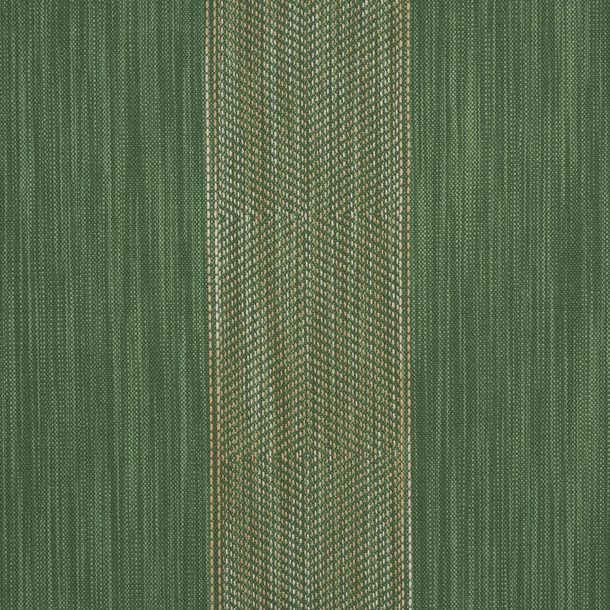 Schumacher Universal Stripe Emerald Fabric