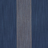 Schumacher Universal Stripe Indigo Fabric