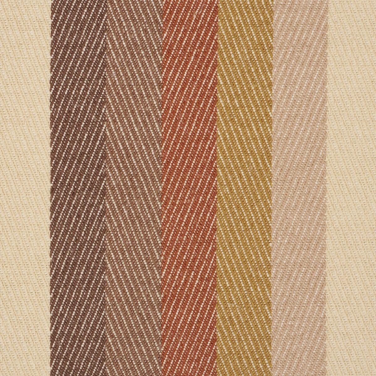 Schumacher Dancing Stripe Cedar Fabric