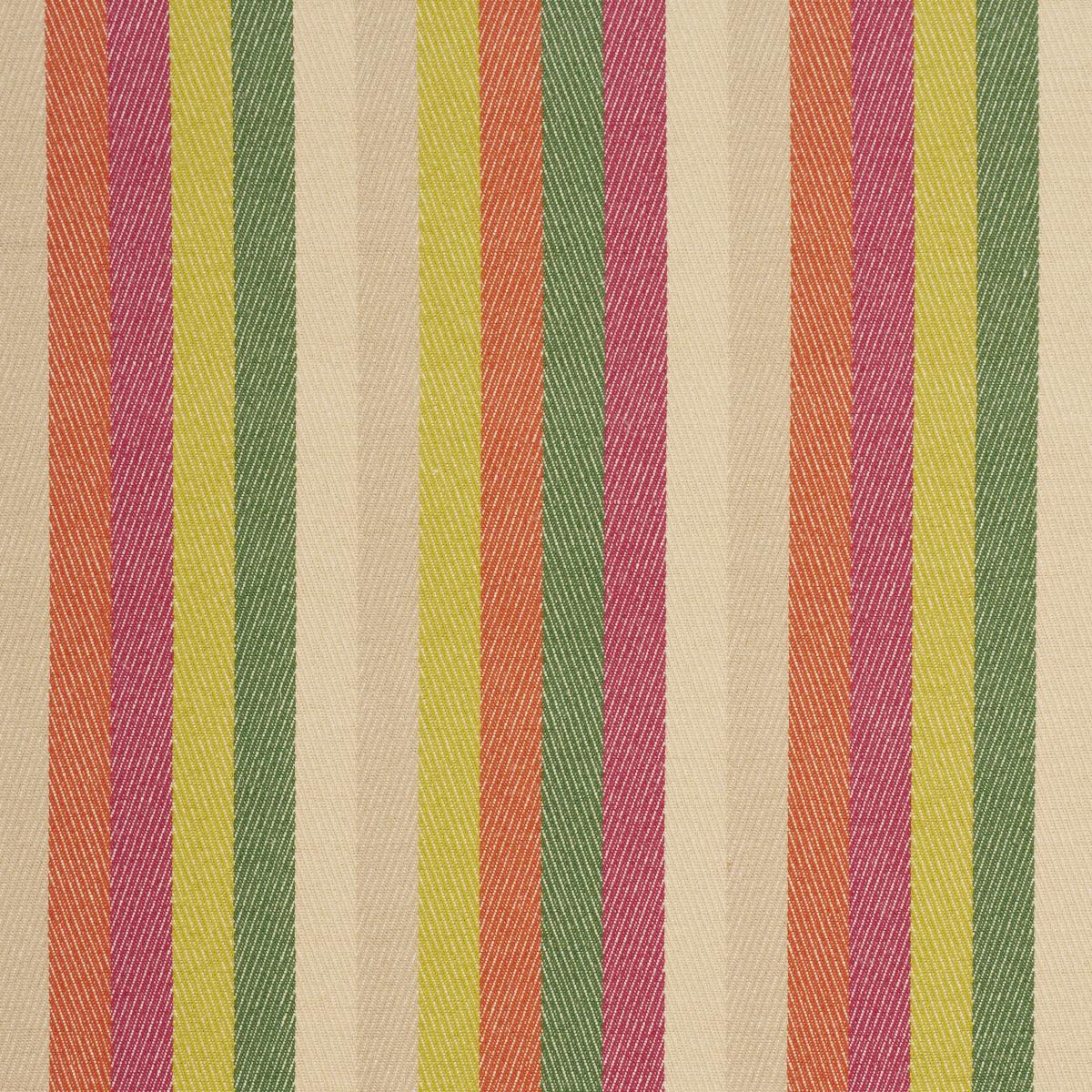 Schumacher Dancing Stripe Jewel Fabric