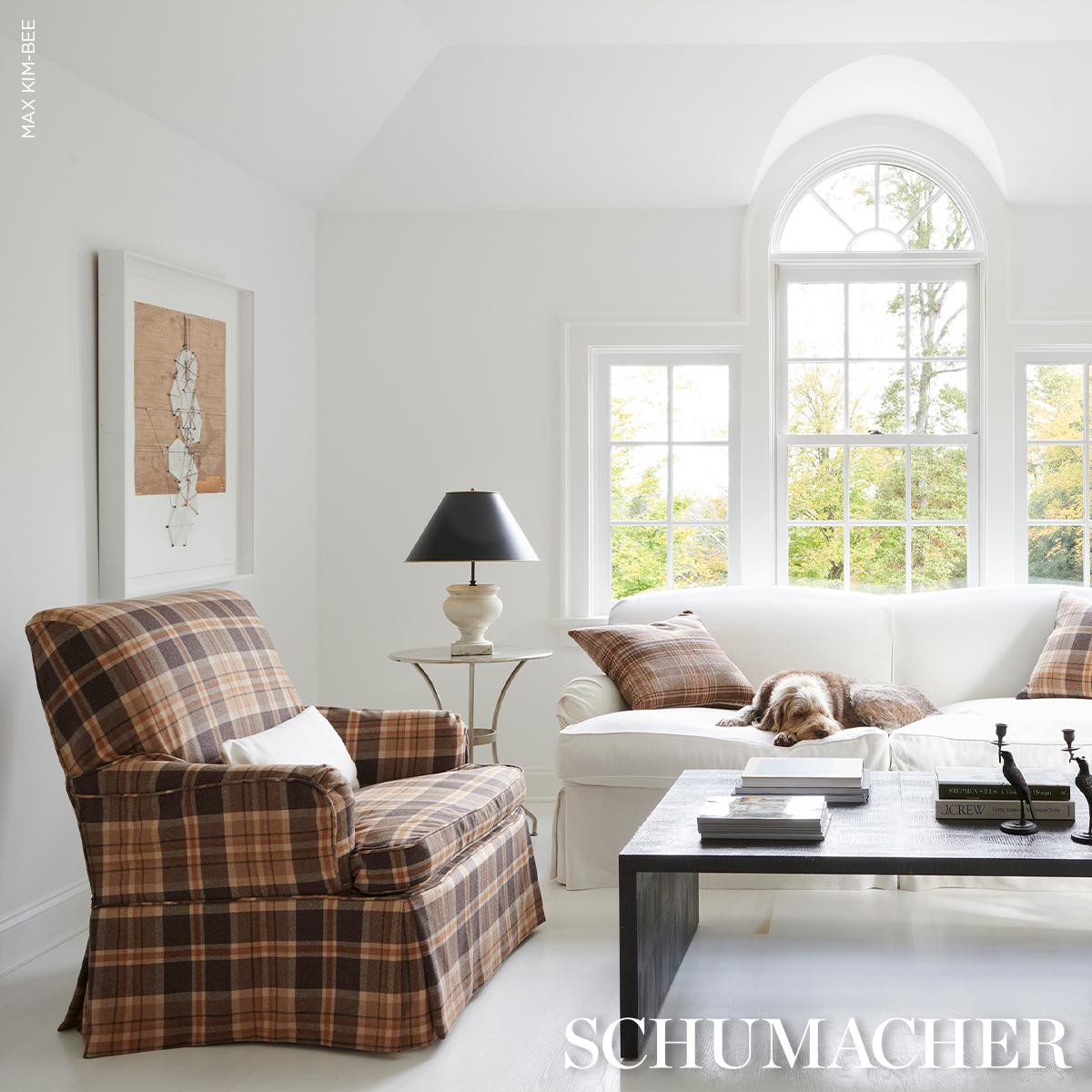 Schumacher Campbell Plaid Terra Fabric