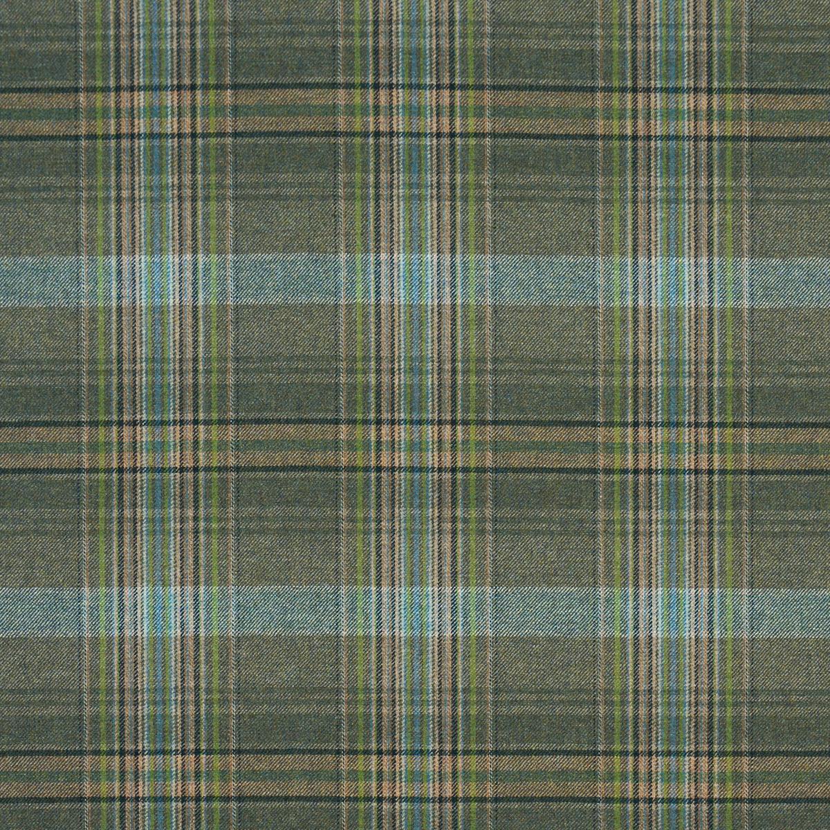 Schumacher Campbell Plaid Forest Fabric