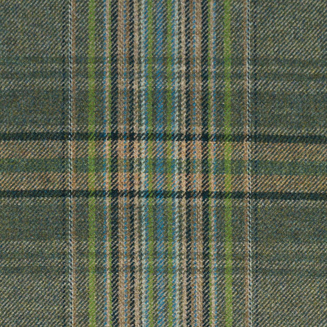 Schumacher Campbell Plaid Forest Fabric