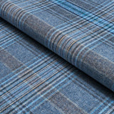 Schumacher Campbell Plaid Indigo Fabric