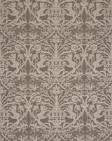 Schumacher Dougal Damask Smoke Fabric