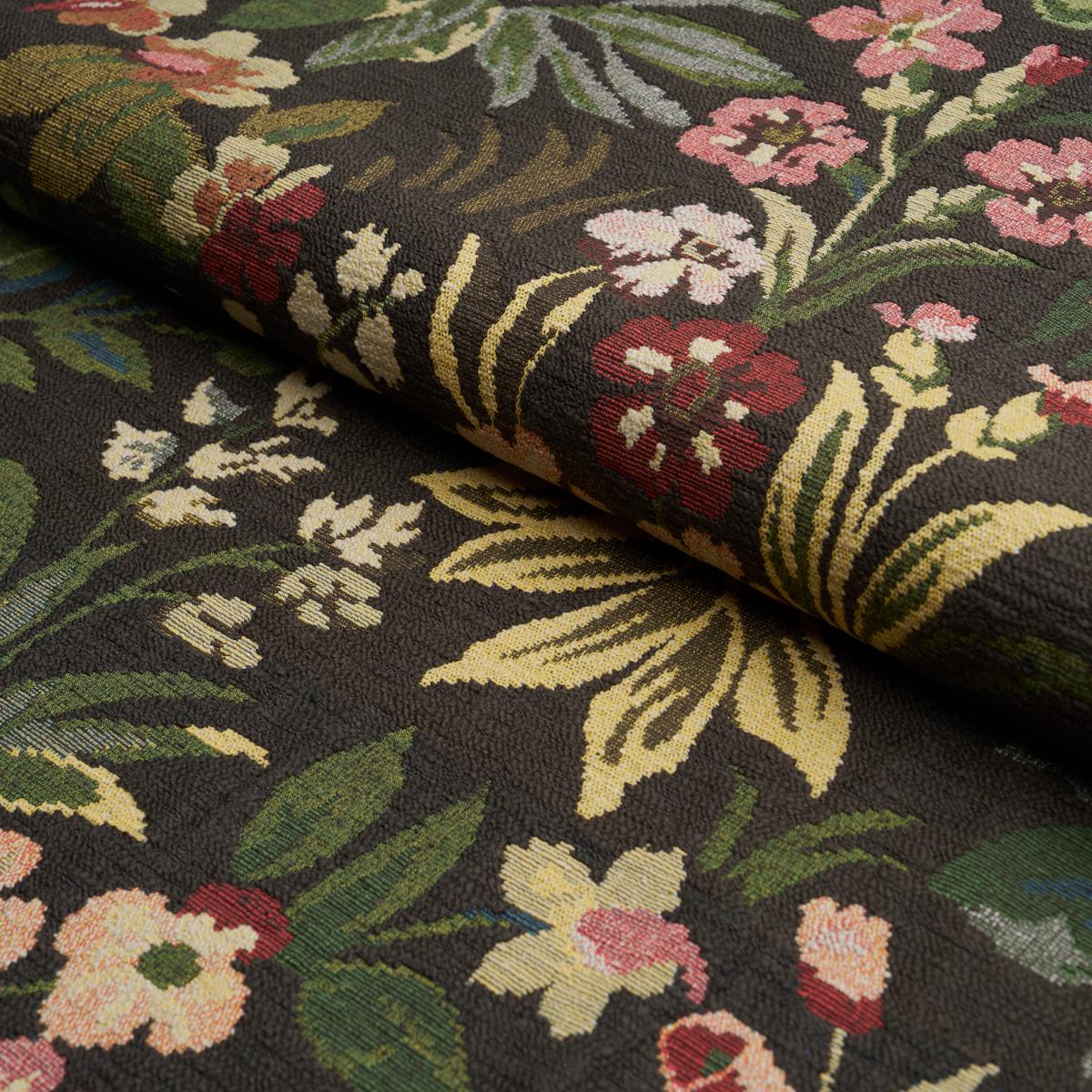 Schumacher Flower Garden Tapestry Multi Fabric