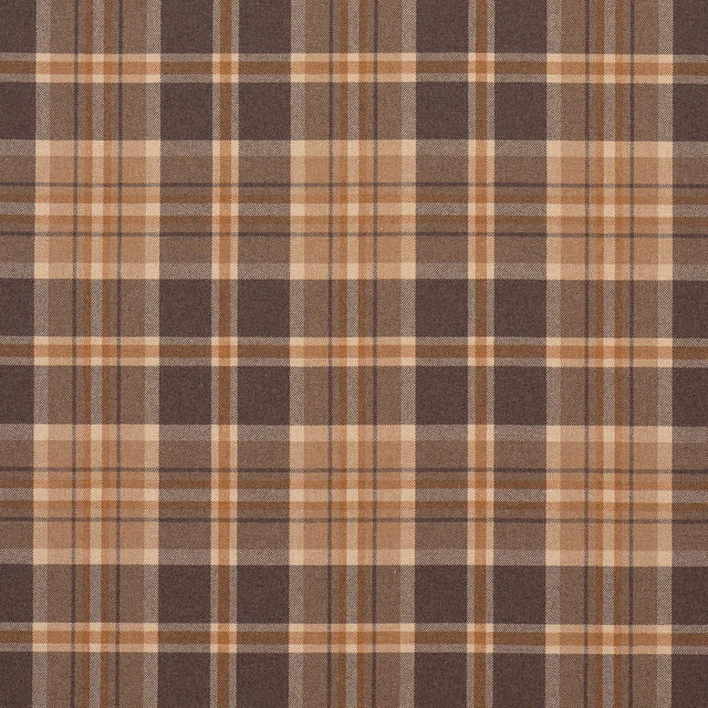 Schumacher Harris Merino Plaid Spice Fabric