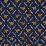Schumacher Lolaire Navy Fabric