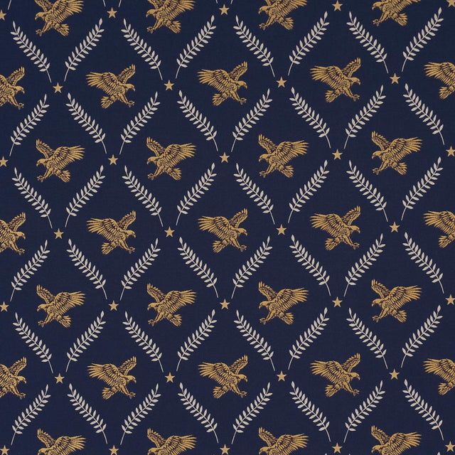 Schumacher Lolaire Navy Fabric