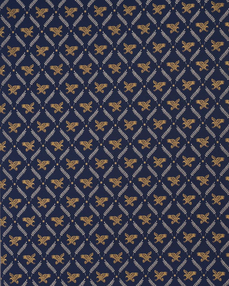 Schumacher Lolaire Navy Fabric