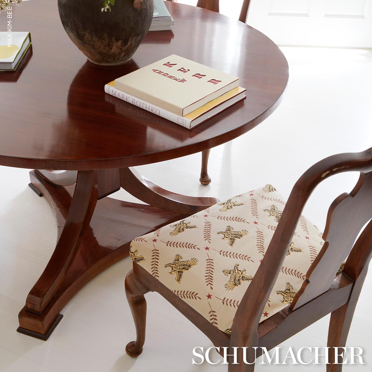 Schumacher Lolaire Document Fabric