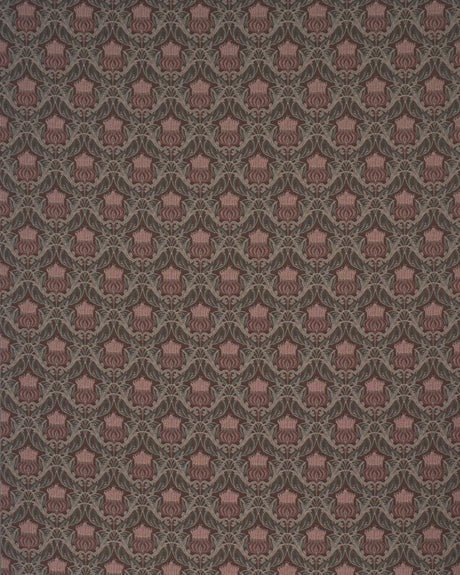 Schumacher Rowallan Trellis Chocolate Fabric