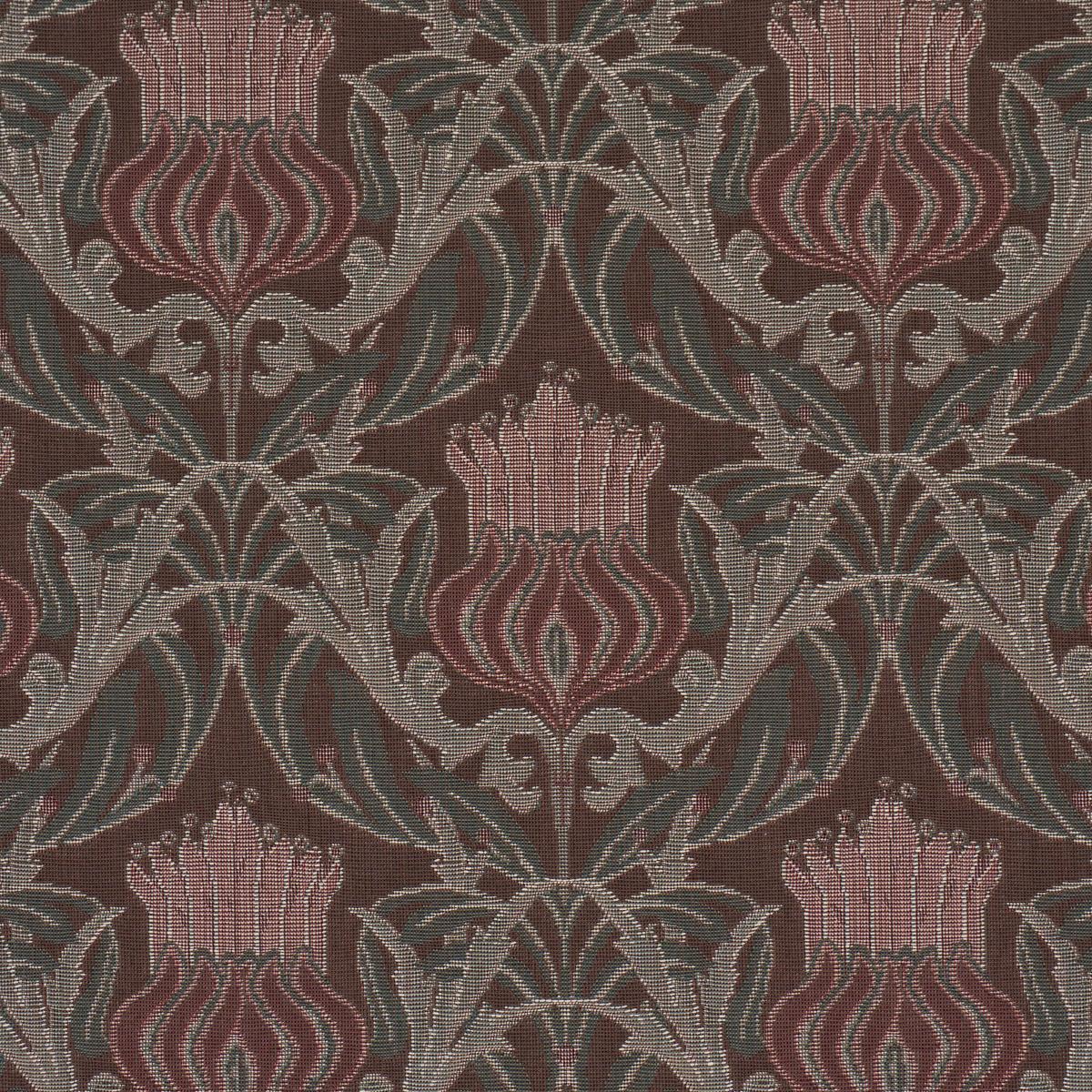 Schumacher Rowallan Trellis Chocolate Fabric