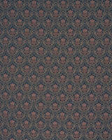 Schumacher Rowallan Trellis Midnight Fabric