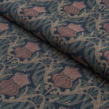 Schumacher Rowallan Trellis Midnight Fabric