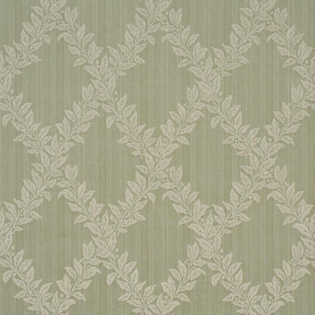 Schumacher Tyninghame Trellis Sage Fabric