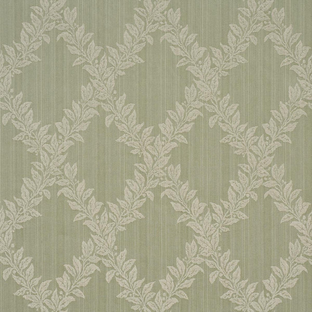 Schumacher Tyninghame Trellis Sage Fabric