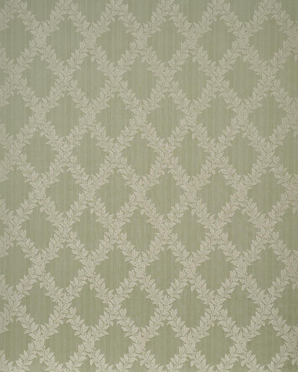 Schumacher Tyninghame Trellis Sage Fabric
