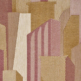 Schumacher The City'S Silent Lines Indoor/Out Merlot Fabric