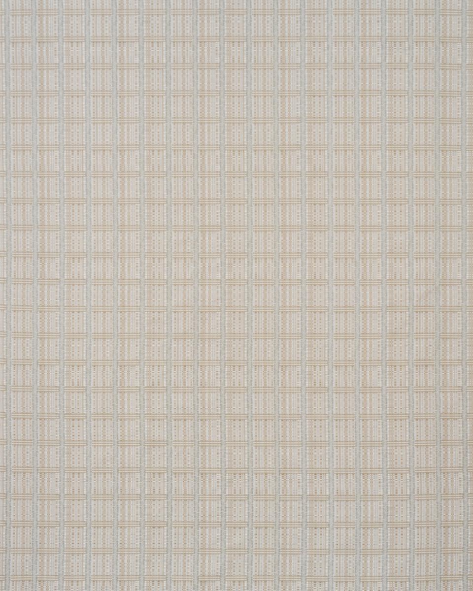Schumacher Skyline Plaid Stone Fabric
