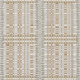 Schumacher Skyline Plaid Stone Fabric