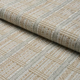 Schumacher Skyline Plaid Stone Fabric