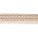 Schumacher Dune Skyline Plaid Fringe