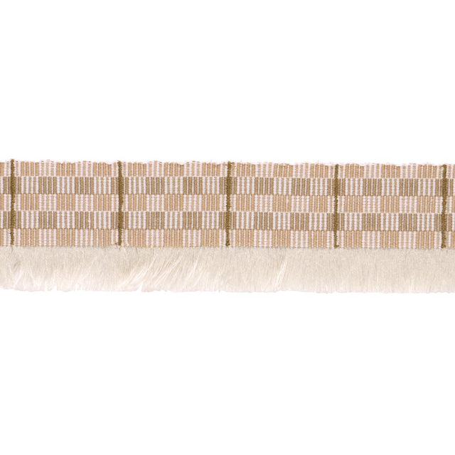 Schumacher Dune Skyline Plaid Fringe