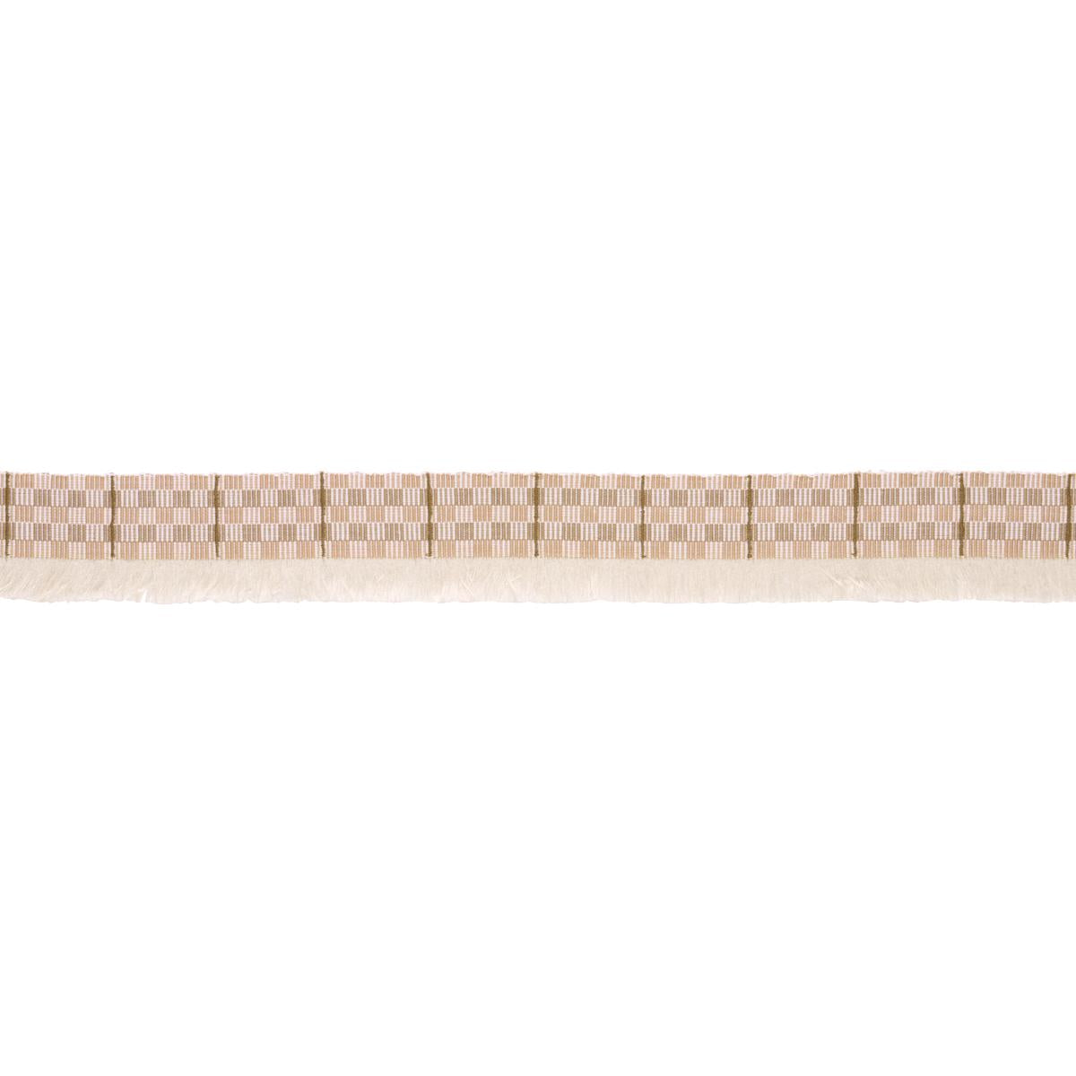 Schumacher Dune Skyline Plaid Fringe