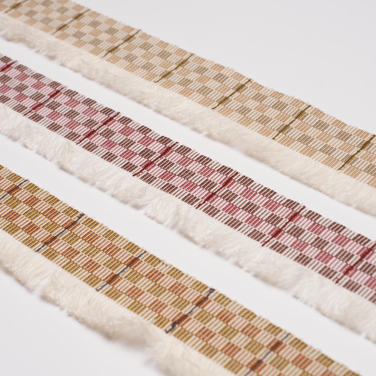 Schumacher Dune Skyline Plaid Fringe