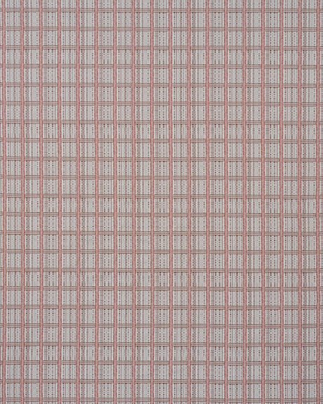Schumacher Skyline Plaid Merlot Fabric