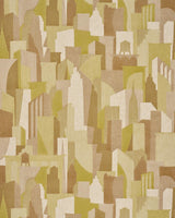Schumacher The City'S Silent Lines Indoor/Out Chartreuse Fabric