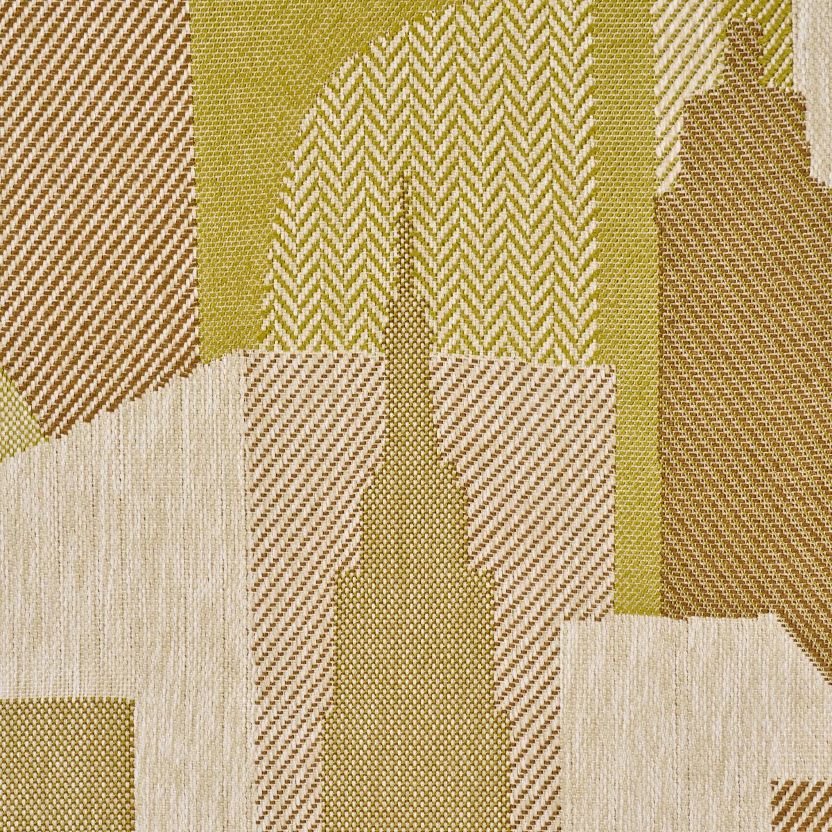 Schumacher The City'S Silent Lines Indoor/Out Chartreuse Fabric