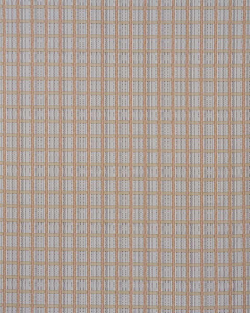 Schumacher Skyline Plaid Bronze Fabric