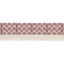Schumacher Merlot Skyline Plaid Fringe